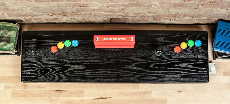 Illustration for article titled This Wooden All-in-One Neo Geo Arcade System Is an Absolute Work Of Art